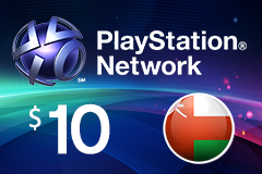 PlayStation Network - $10 PSN Card (Omani Store).